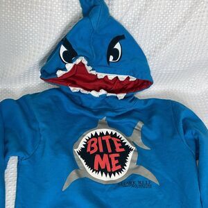 Kids Sz Medium Shark Reef Aquarium Mandalay Bay Blue‎ Great White Shark Boy Girl
